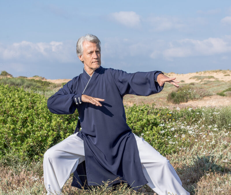 Tai Chi WuJii Hände fließende Bewegungen gegen Kopfschmerzen Ralf